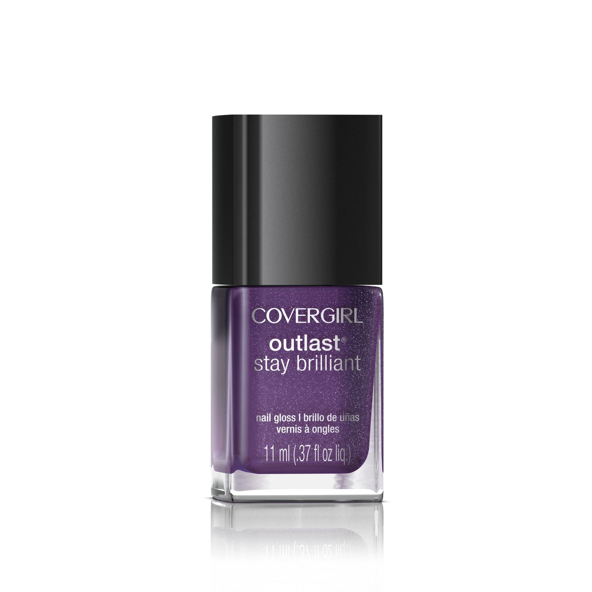 COVERGIRL Outlast Stay Brilliant Nail Gloss Violet Flicker 80 0.37 Fl Oz