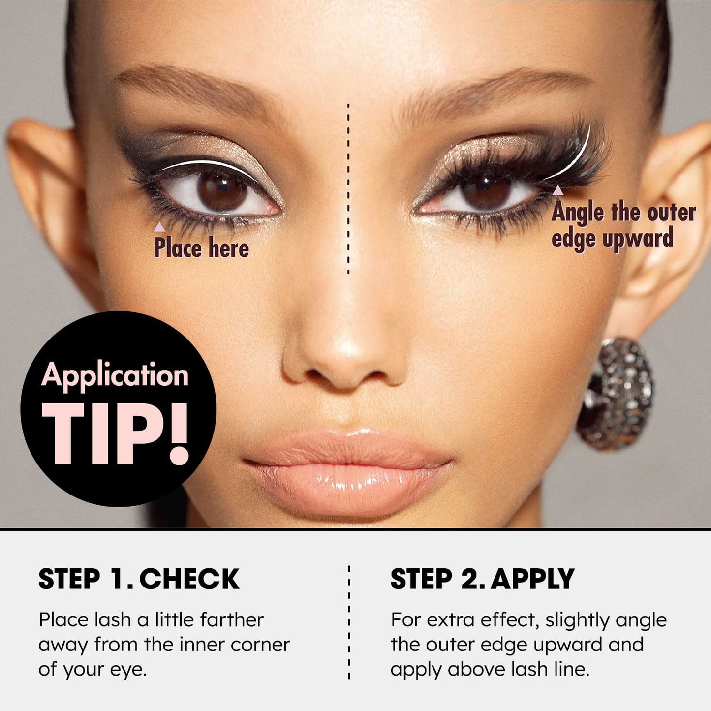 i-ENVY 2 Pairs False Eyelashes Feline Vibe Cat and Fox Eye Lifting Look, Dramatic Lashes (02) Beauty & Personal Care i•ENVY