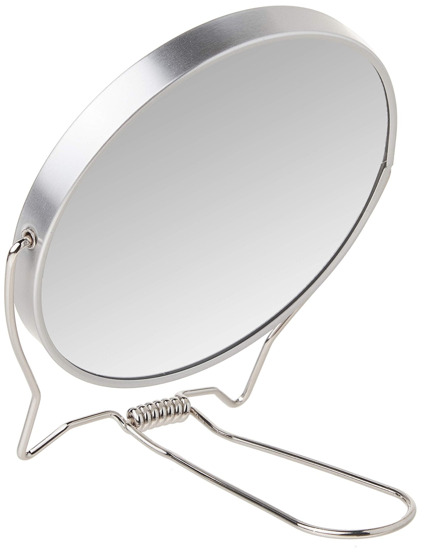 Goody Two-Sided Makeup Mirror with Stand - 1X and 3X Dual Sided Magnification - Lightweight & Portable Table Top Magnifying Vanity Mirror Beauty & Personal Care GOODY
