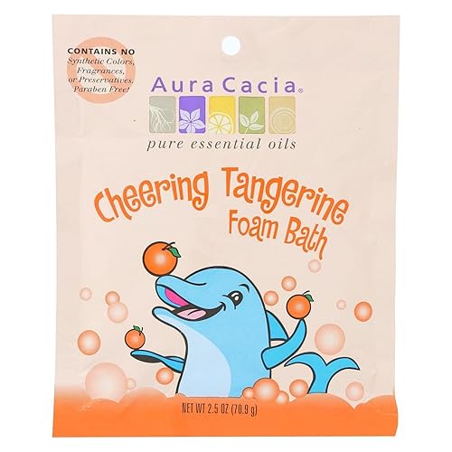 Aura Cacia Aromatherapy Foam Bath for Kids - Cheering - 2.5 oz Beauty & Personal Care Aura Cacia