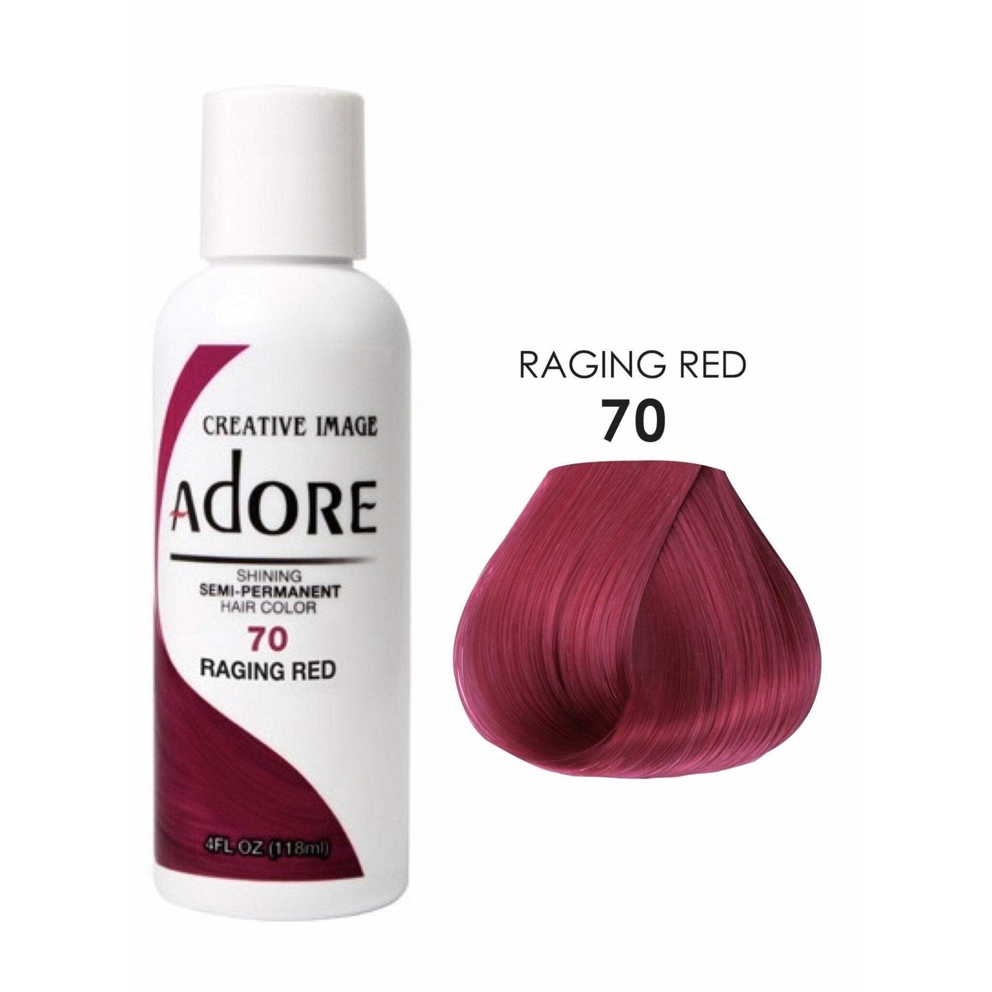 Adore Semi Permanent Hair Color (164 Electric Lime) | Vegan & Cruelty-Free Green Hair Dye | No Ammonia, No Peroxide, No Alcohol | 4 Fl Oz Beauty & Personal Care Adore