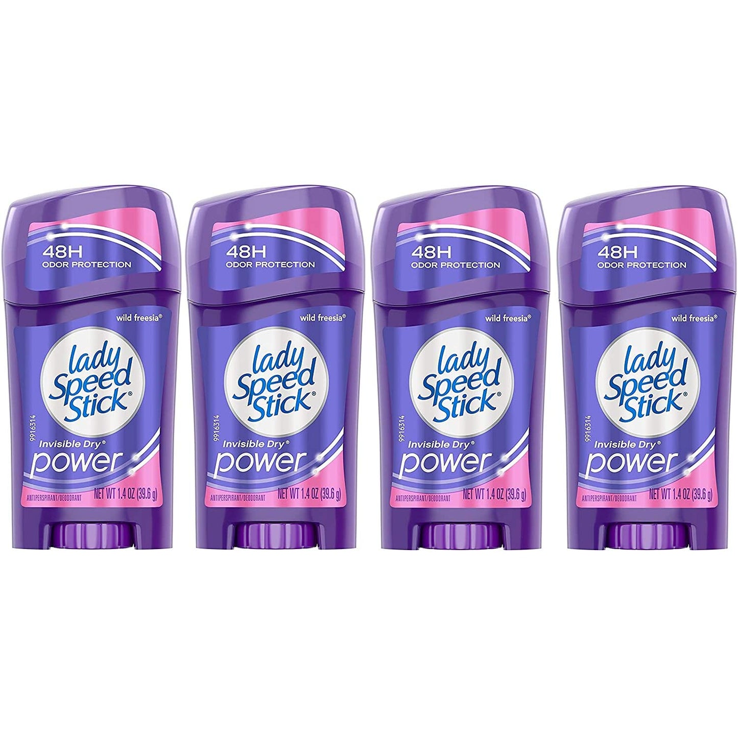 Lady Speed Stick Invisible Dry Antiperspirant & Deodorant, Wild Freesia, 1.4 Ounce (Pack of 4) Beauty and Personal Care Lady Speed Stick