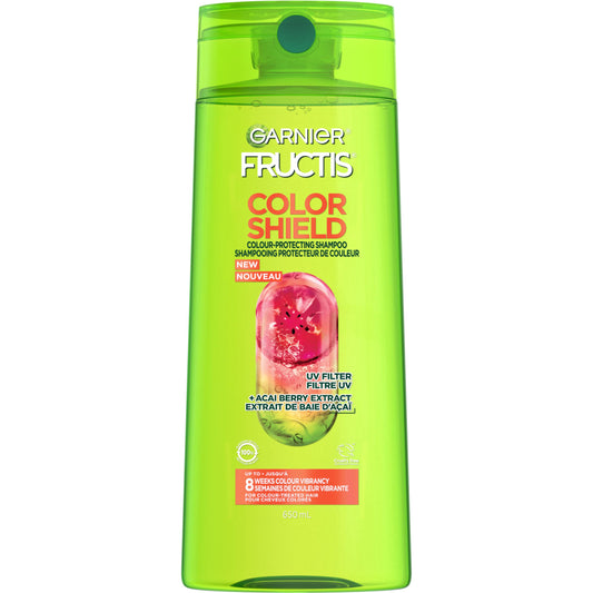 Garnier Fructis Color Shield Shampoo, Color-Treated Hair, 22 fl. oz.