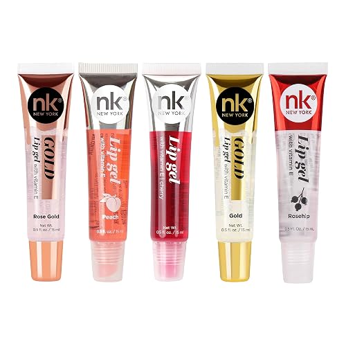 NICKA K NEW YORK Lip Gel, Hydrating, Lightweight, Glides on Effortlessly, Non Sticky Finish Lip Gel Colors Beauty & Personal Care NICKA K NEW YORK