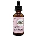 By Natures 100% Natural Rosemary + Black Castor Oil 2 Fl Oz (Pack of 2) Beauty & Personal Care By Natures