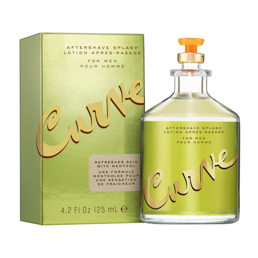 Curve Aftershave Splash Lotion for Men, Gift for Him, 4.2 fl oz Beauty & Personal Care Curve