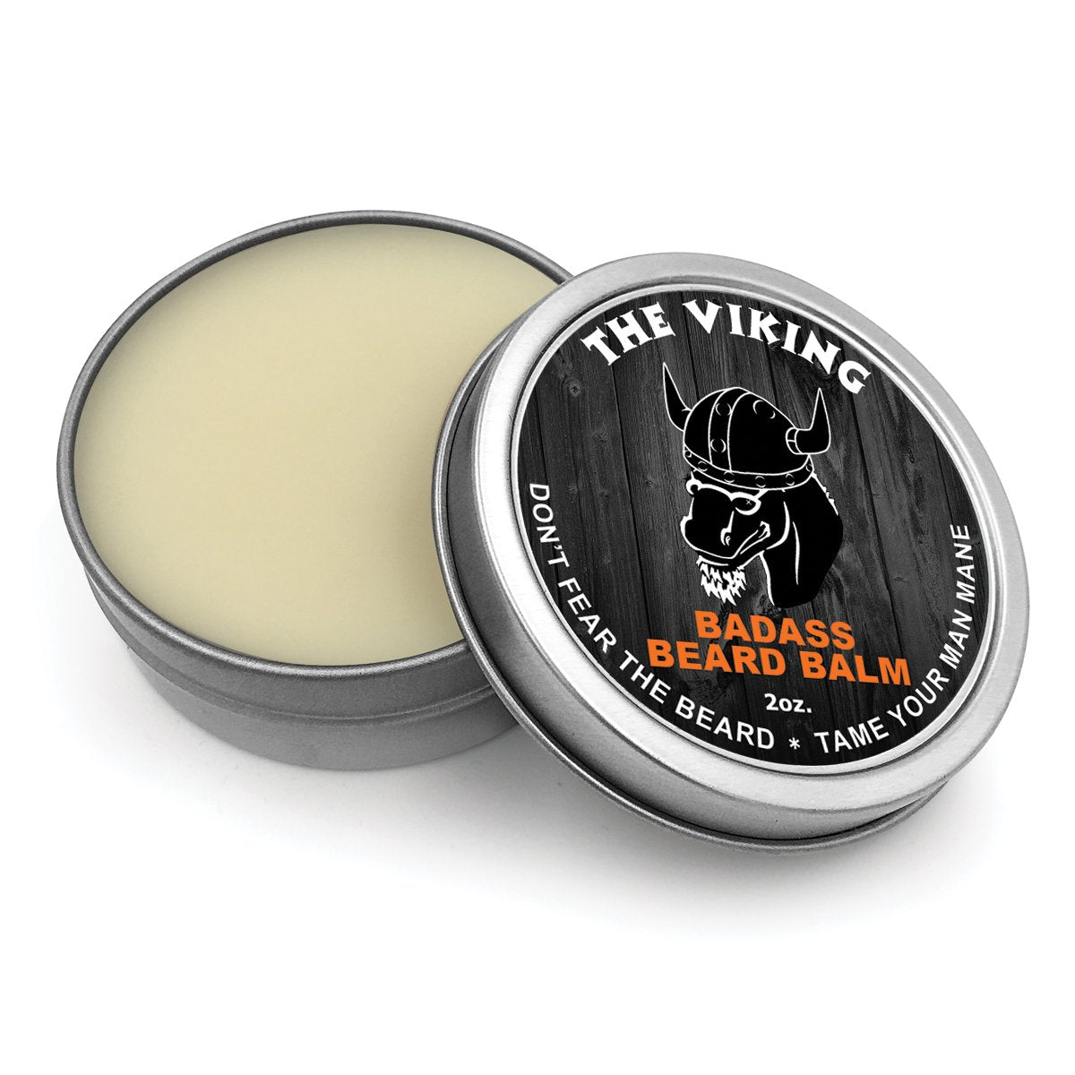 Badass Beard Care Balm For Men - The Viking Scent, 2 Ounce - All Natural Ingredients, Keeps Beard and Mustache Full, Soft and Healthy Beauty and Personal Care Badass Beard Care