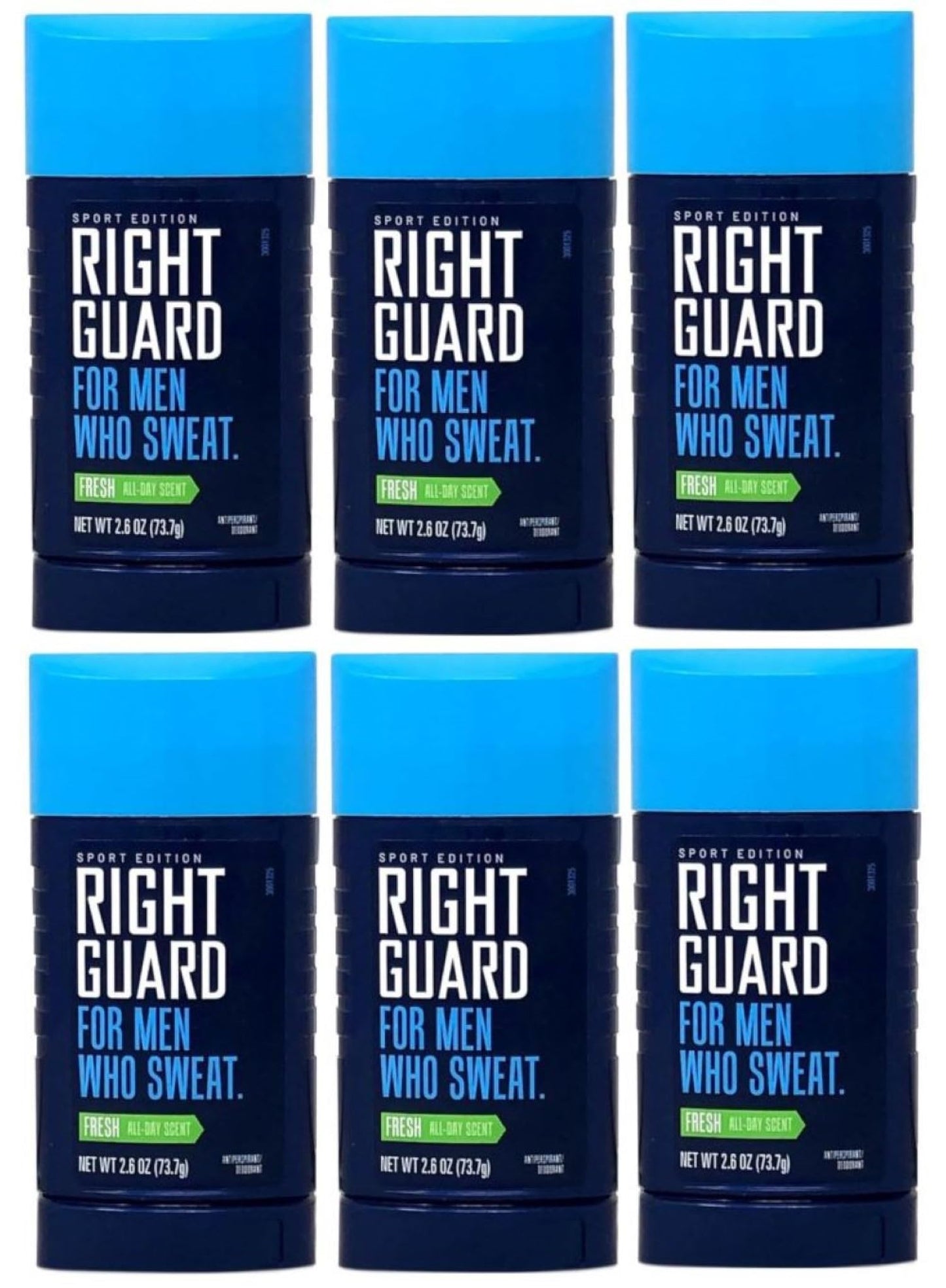 Right Guard Sport Antiperspirant, Fresh 2.6 oz (Pack Of 6) Beauty and Personal Care Right Guard
