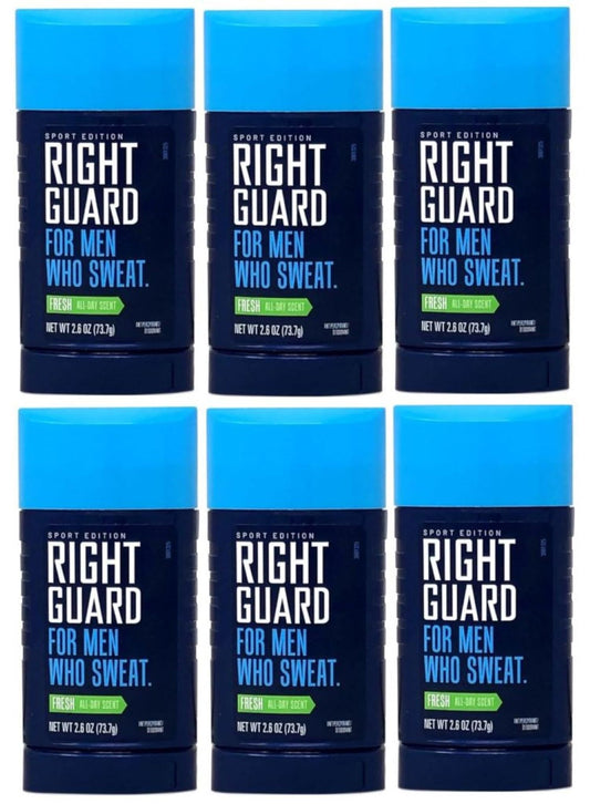 Right Guard Sport Antiperspirant, Fresh 2.6 oz (Pack Of 6) Beauty and Personal Care Right Guard