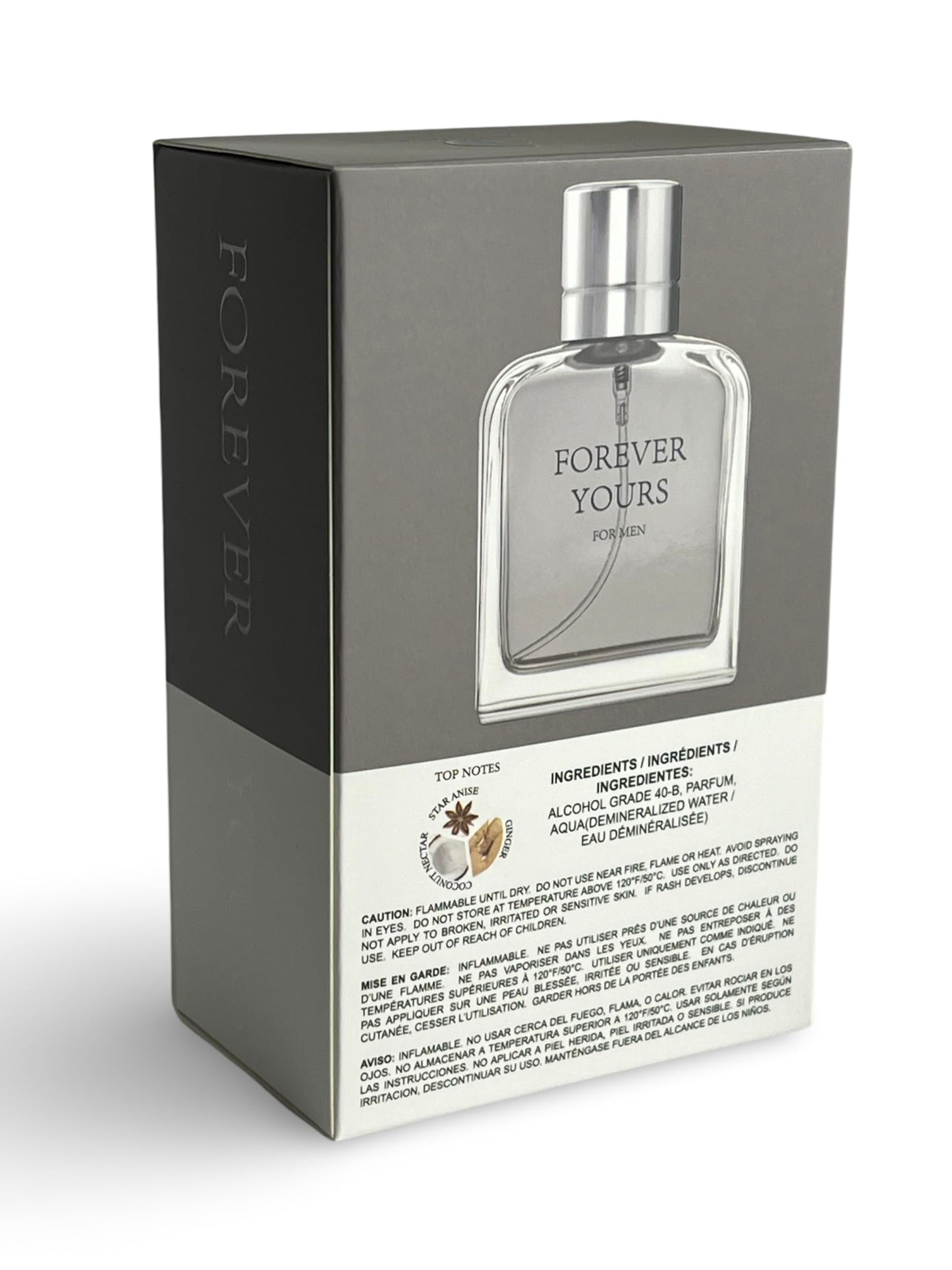 United Scents FOREVER YOURS for Men Eau de Parfum Spray, 3.4 Fl Oz, Notes: Ginger,Patchouli, Cedar Wood Beauty & Personal Care United Scents