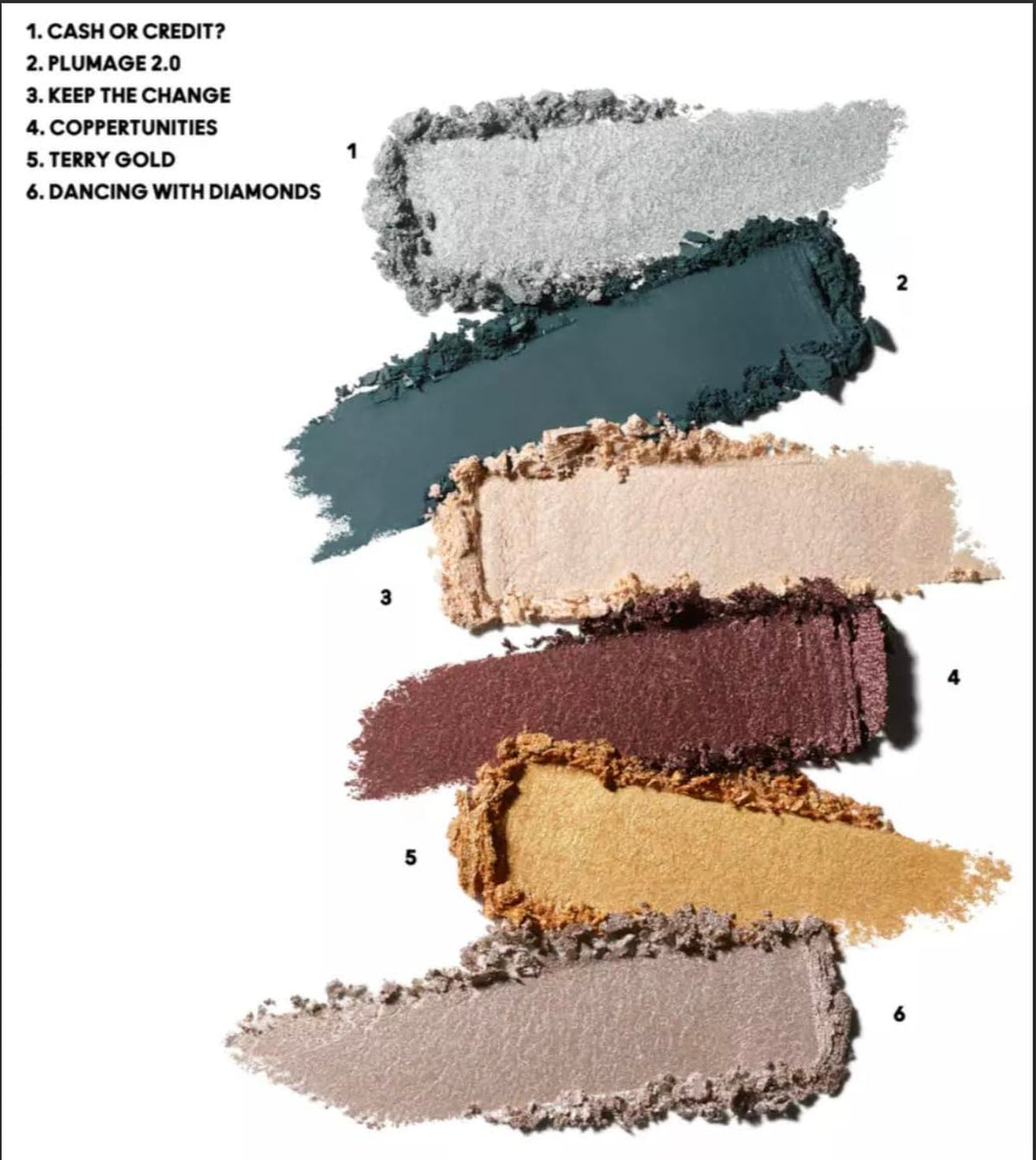 treasured eye shadow palette X6: ALL THE RICHES