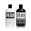 VERB Ghost Shampoo & Conditioner Duo Set, 12 fl oz, Infused with Moringa Oil -Cleanses + Moisturizes Fine and Weighed Down Hair - Vegan, No Parabens Beauty & Personal Care VERB
