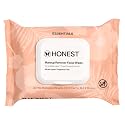 Honest Beauty Fragrance Free Cleansing Makeup Remover Facial Wipes | Plant Based, Hypoallergenic, Gentle for Sensitive Skin | 30 Count Beauty & Personal Care Honest Beauty
