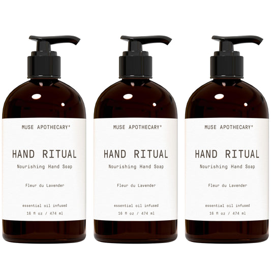 Muse Apothecary Hand Ritual - Aromatic and Nourishing Hand Soap, Infused with Natural Aromatherapy Essential Oils - USDA Certified Biobased - 16 oz Beauty & Personal Care Muse Apothecary