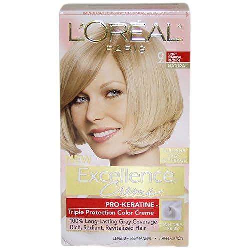 L’Oreal ParisExcellence #9 Nat Blonde Hair Color, 1 ct Beauty & Personal Care L'Oreal Paris