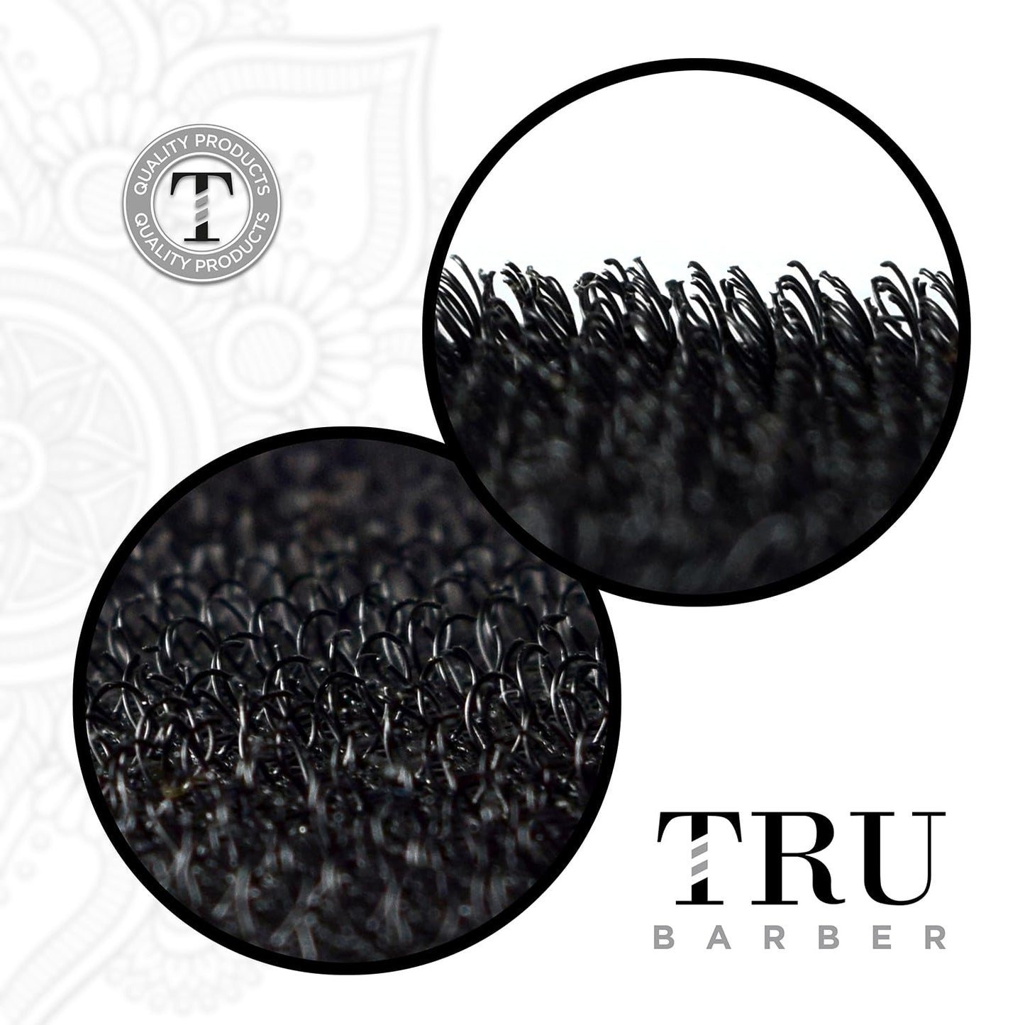 TRU BARBER HAIR GRIPPERS ® BUNDLE PACK 6 PCS for Men and Women - Salon and Barber, Hair Clips for Styling, Hair holder Grips (Black/Red) Beauty & Personal Care TRU BARBER