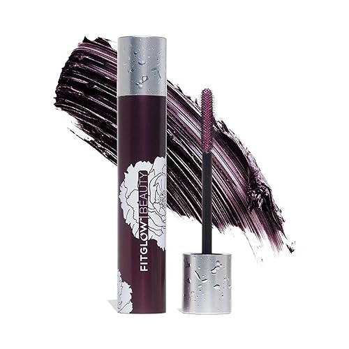 Fitglow Beauty Plum Lash Primer | Vegan Volumizing & Conditioning Eyelash Primer | Unique Purple Hue Blends Seamlessly | Natural Fuller Thicker Beauty & Personal Care FITGLOW