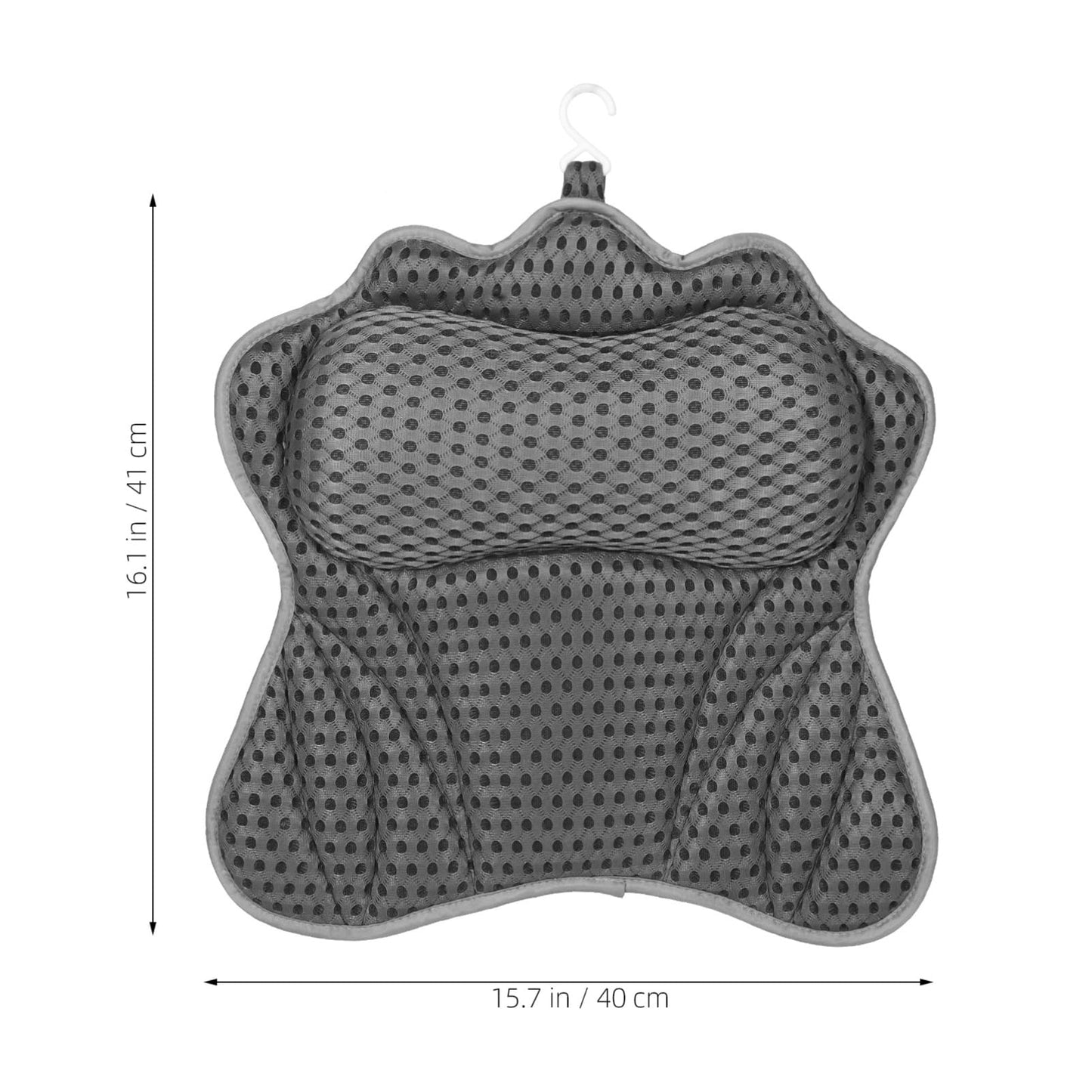 Ipetboom Soft Butterfly Bath Pillow with Suction Cups Breathable Air Mesh for Neck and Back Support Spa Bathroom Accessory for Relaxation Beauty and Personal Care Ipetboom