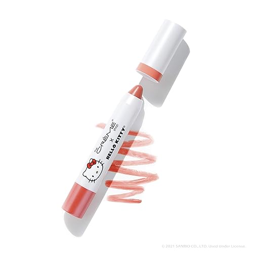 The Crème Shop x Hello Kitty | Hello Lippy Moisturizing Tinted Lip Balm (Peach Pout) Beauty & Personal Care The Crème Shop