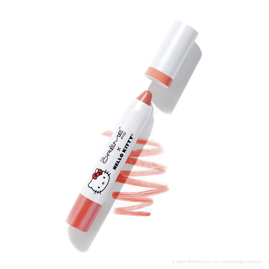 The Crème Shop x Hello Kitty | Hello Lippy Moisturizing Tinted Lip Balm (Peach Pout) Beauty & Personal Care The Crème Shop