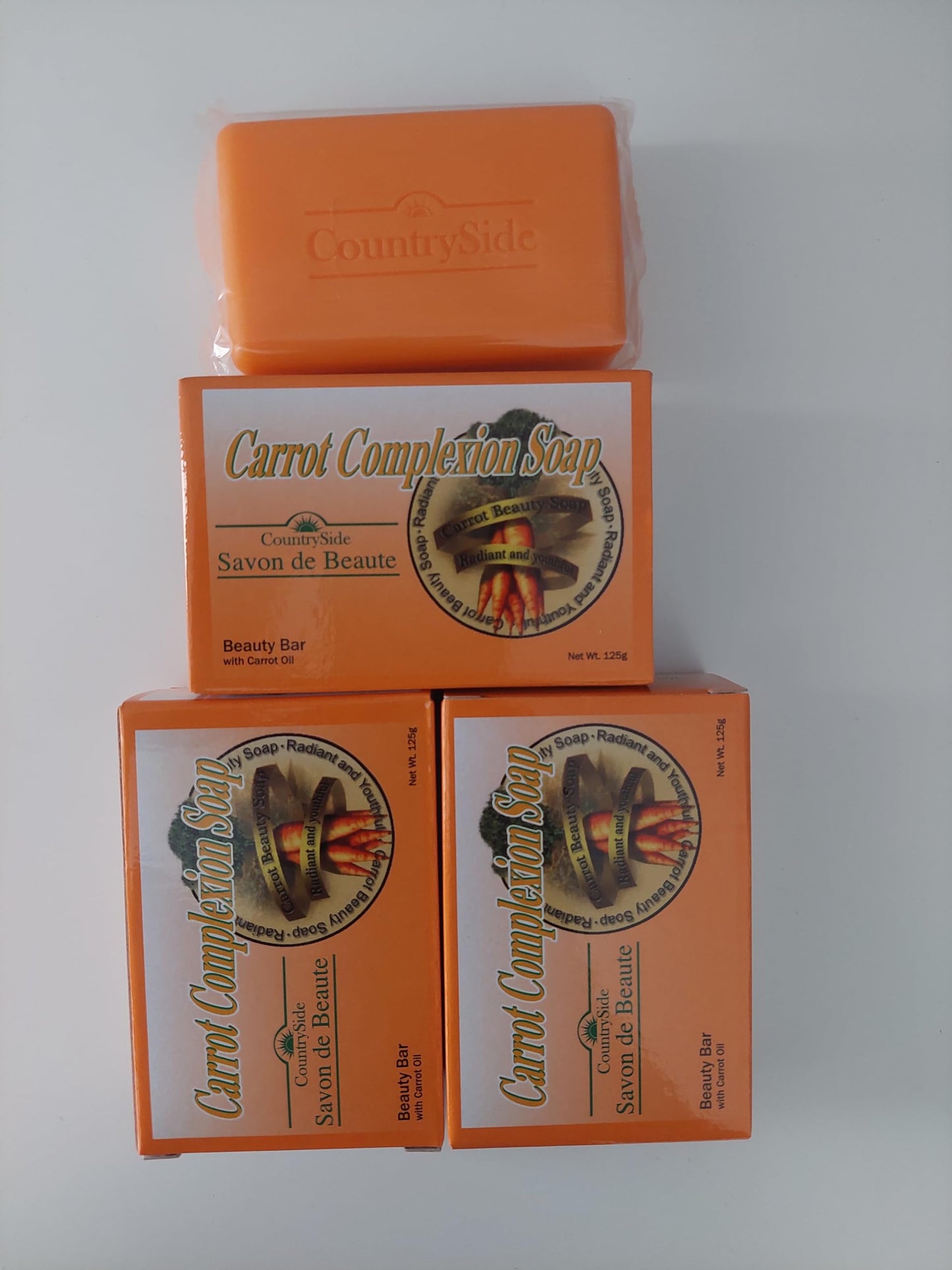 Carrot Complexion Soap 4.25 oz (Pack of 3) Beauty & Personal Care Carrot Complexion Soap