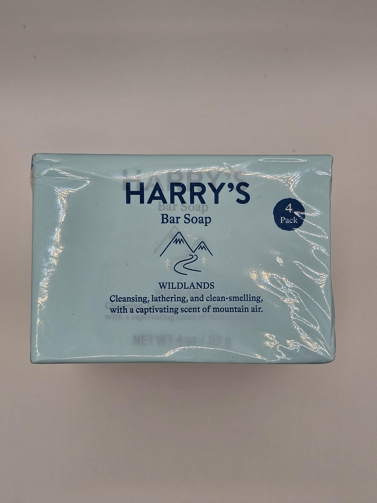 Harry's Wildlands Bar Soap, 4 Pack, 4 Oz Each, Blue Beauty & Personal Care Harry's
