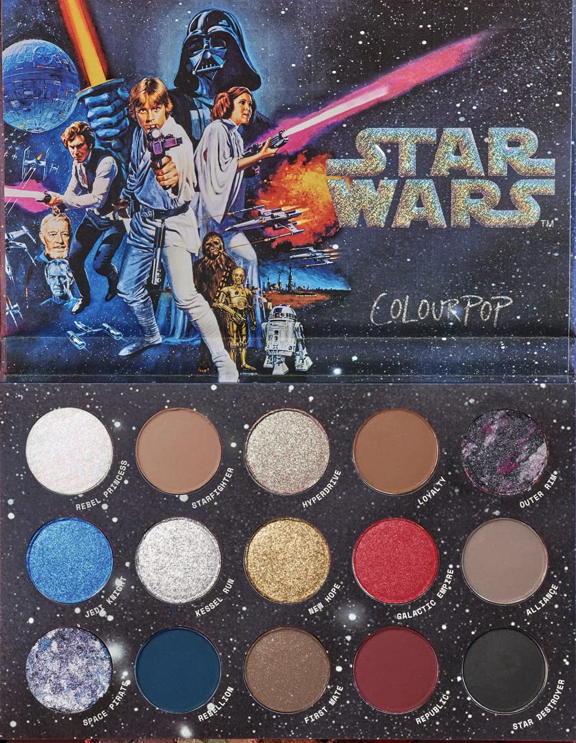 Colourpop Eyeshadow Palette Star-Wars Matte Metallic Beauty & Personal Care ColourPop