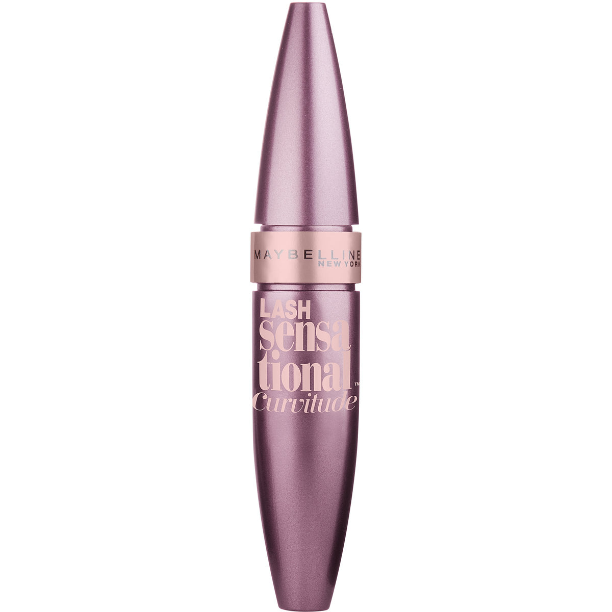 Maybelline New York Lash Sensational Curvitude Washable Mascara, Brownish Black, 0.33 Fluid Ounce