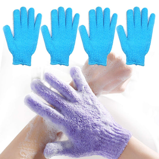 Exfoliating Bath Gloves Body Scrub Wash Mitts Skin Massage Sponge Towel Deep Cleansing Dead Skin Loofah Brush Scrub Luxury Spa Heavy with Face Care Beauty and Personal Care yeyimei
