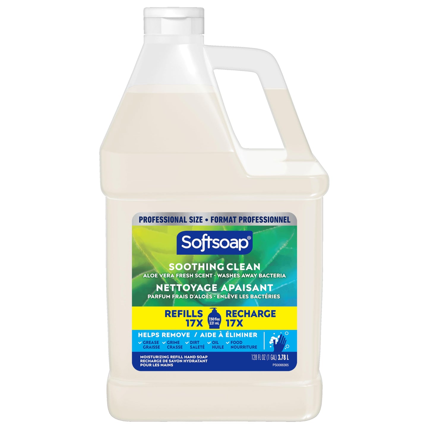 Softsoap Liquid Hand Soap Refill, Soothing Clean, Aloe Vera Fresh Scent - 1 gallon Beauty & Personal Care Softsoap