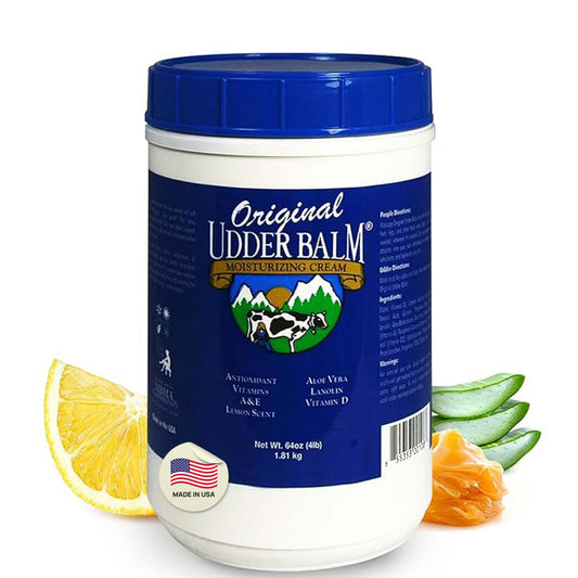 Original Udder Balm Refill Tub - Made in USA - Extra Thick Udder Cream & Hand Balm for Dry Skin, Cracked Heels, Rough Hands - Deep Moisture Heel Cream Beauty & Personal Care Original Udder Balm