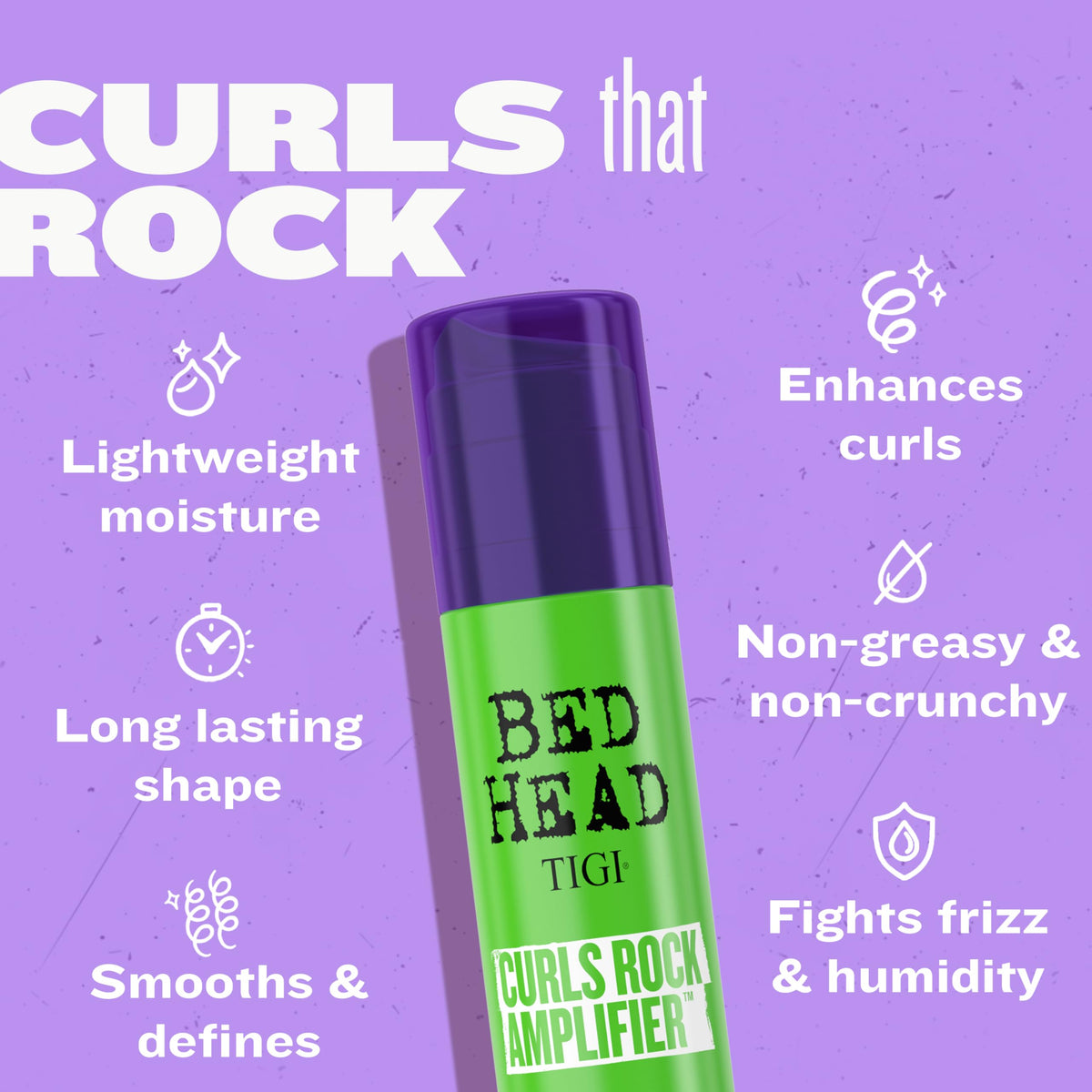 TIGI Bed Head Curls Rock Amplifier Curl Cream for Definition and Enhancement of All Curly Hair Types, 3.38 fl oz Beauty & Personal Care TIGI