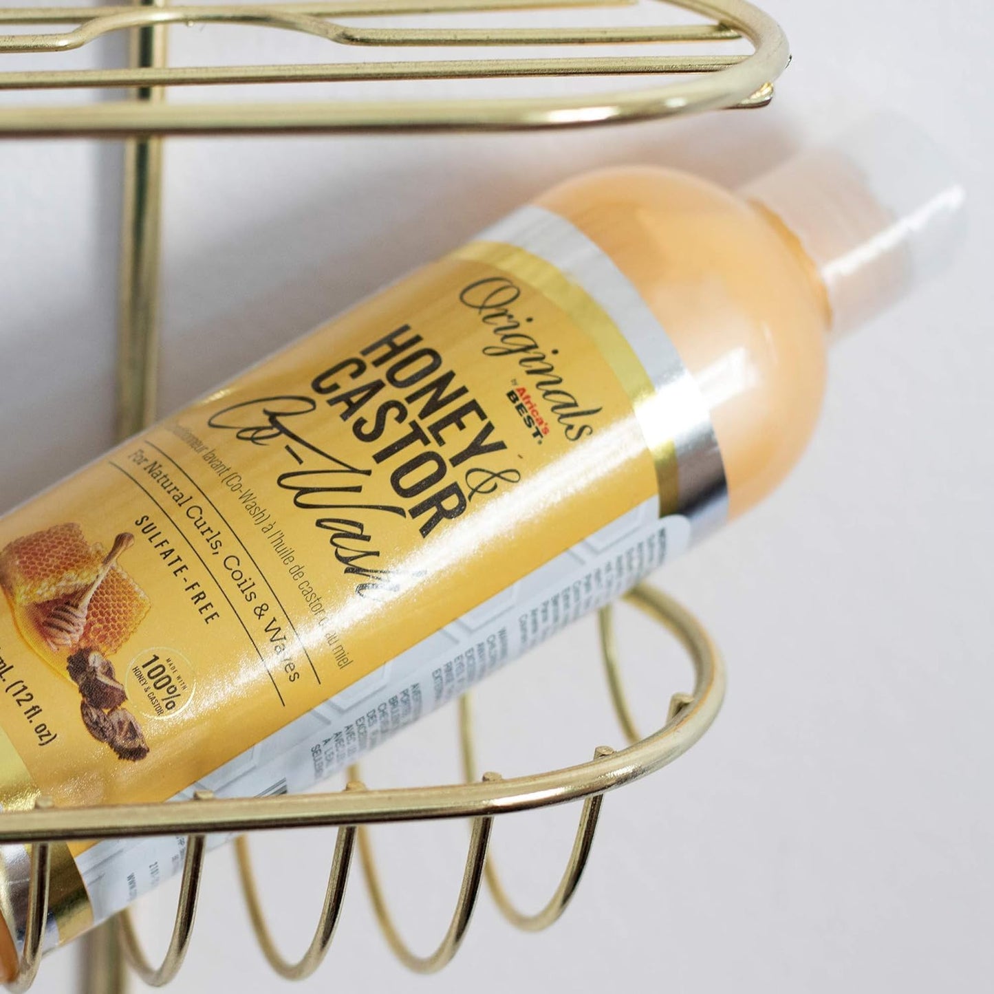 Africa's Best Originals by and Castor Hair Co-Wash for Natural Curls, Coils and Waves, Sulfate-Free, Honey 12 Fl Oz Beauty & Personal Care Africa's Best