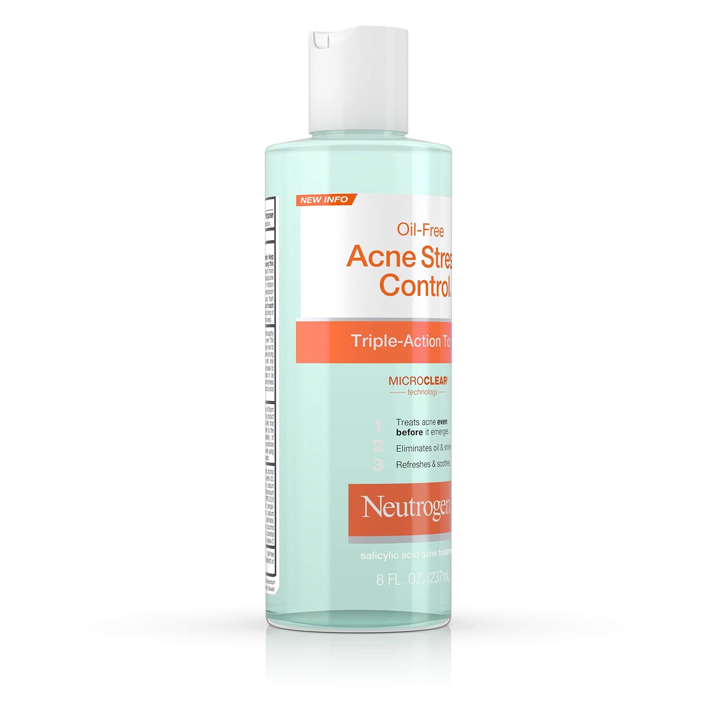 Neutrogena Oil-Free Acne Stress Control Triple-Action Toner, 8 Fluid Ounce (Pack of 2) Beauty & Personal Care Neutrogena