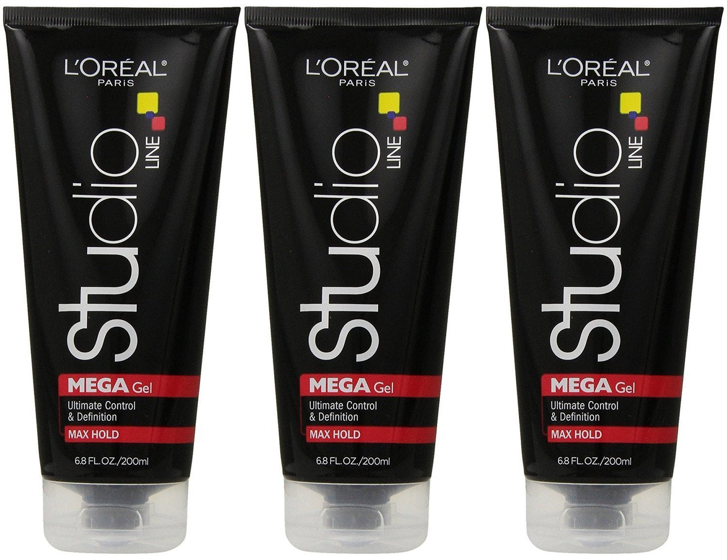 L'Oreal Paris Studio Line Mega Hair Gel, 6.8 Ounce (Pack of 3) Beauty & Personal Care L'Oreal Paris