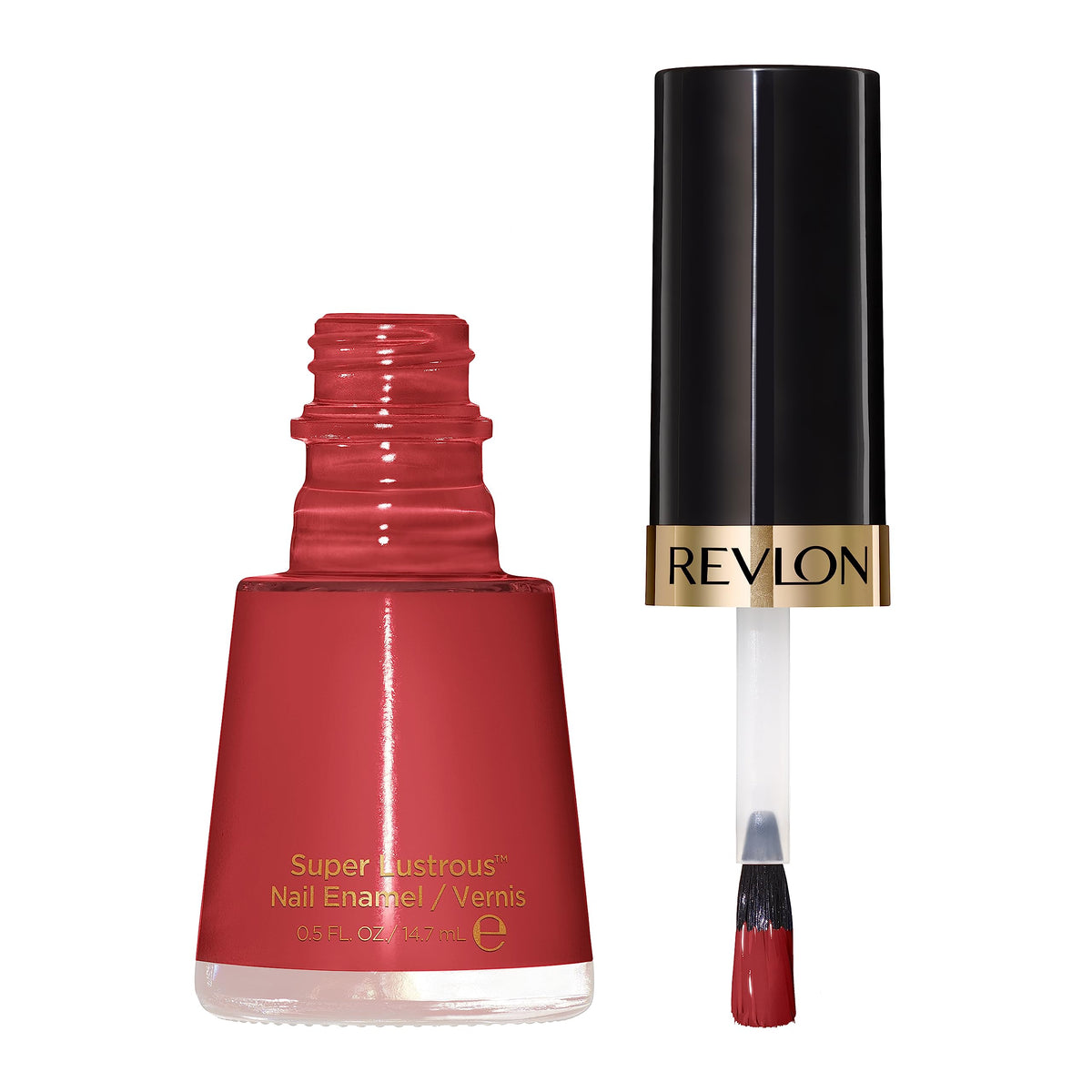 Revlon Super Lustrous Nail Polish, Chip-Resistant & Longwear Formula, High Shine Finish, 161 Teak Rose, 0.5 fl oz Beauty & Personal Care REVLON