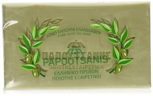 Olive Oil Soap, Papoutsanis, CASE (6 x 125g) Beauty & Personal Care Papoutsanis