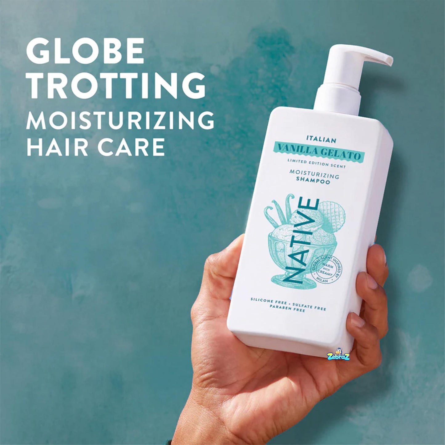 Native Italian Vanilla Gelato Limited Edition Moisturizing Shampoo Conditioner 16.5 fl oz - Pack Of 02 Beauty & Personal Care Native