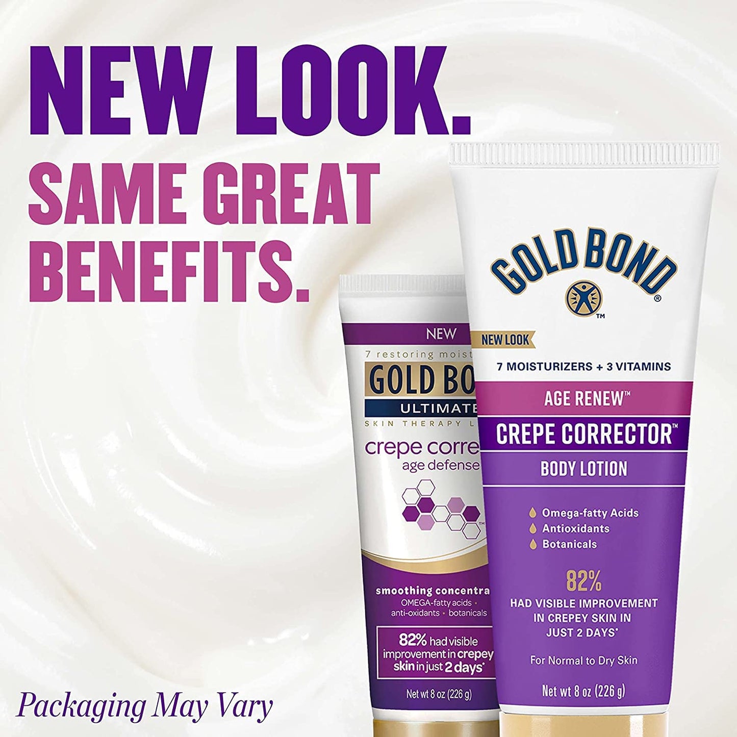 Gold Bond Ultimate Crepe Corrector 8 oz, Age Defense Smoothing Concentrate Skin Therapy Lotion (Pack of 2) Beauty & Personal Care Gold Bond