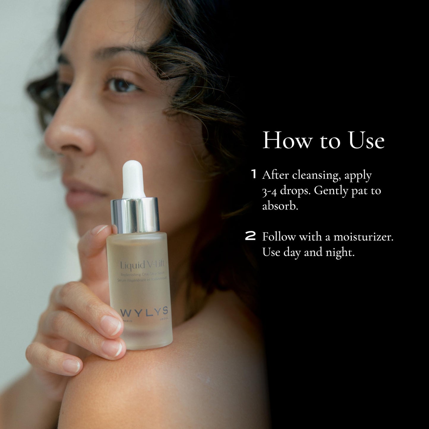 Liquid V-Lift - Peptide Face Serum for Aging Skin | Lifts, Firms & Brightens with Collagen & AFA-GS Alga | Reduces Wrinkles & Fine Lines | Lightweight Beauty & Personal Care WYLYS