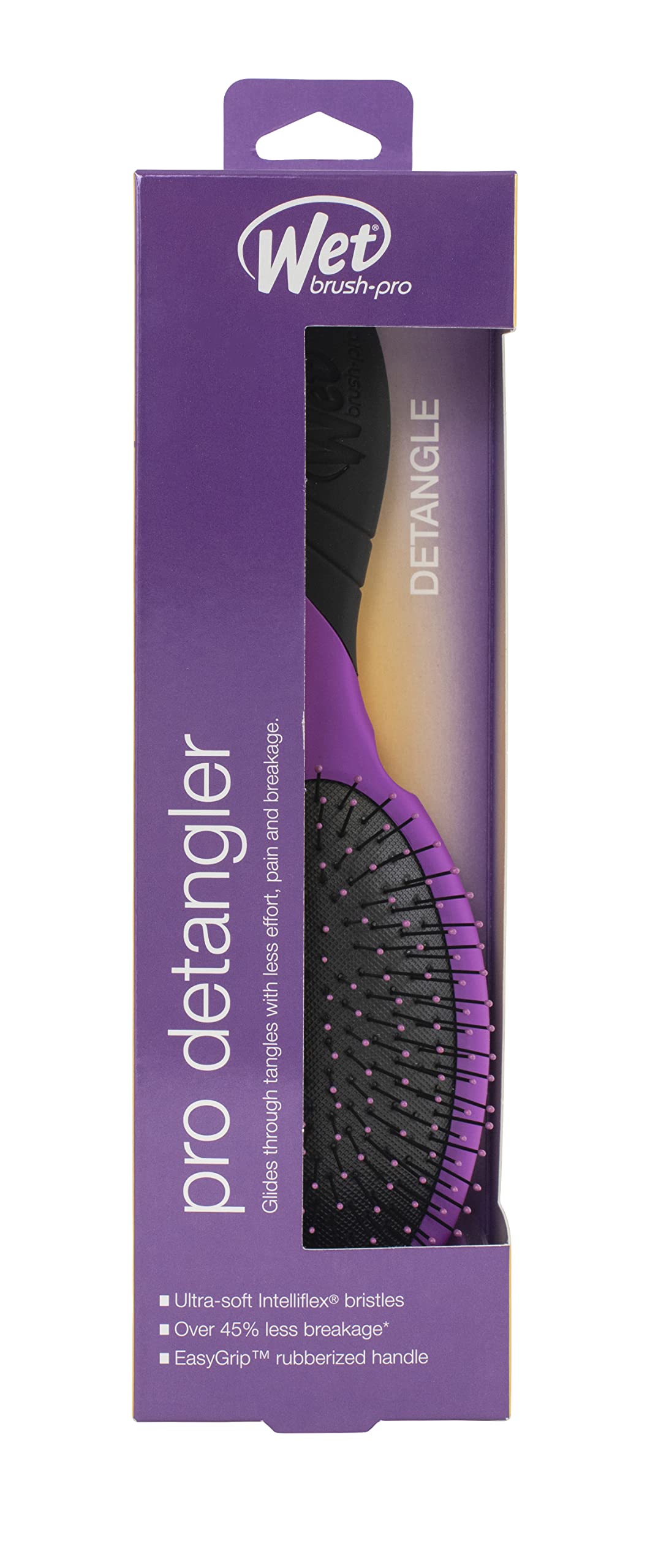Wet Brush Pro Detangler Brush - Purple 1 Pc Beauty & Personal Care Wet Brush