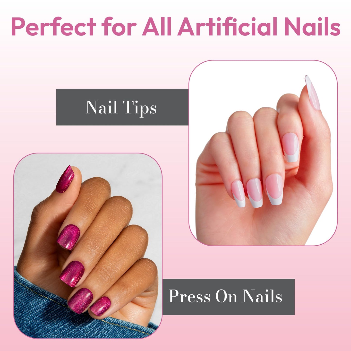 Goldfinger Professional Nail Glue - Super Strong, Fast-Drying, Long-Lasting, Easy Application, Perfect for Acrylic & Press-On Nails, Quick Repair Beauty & Personal Care Goldfinger