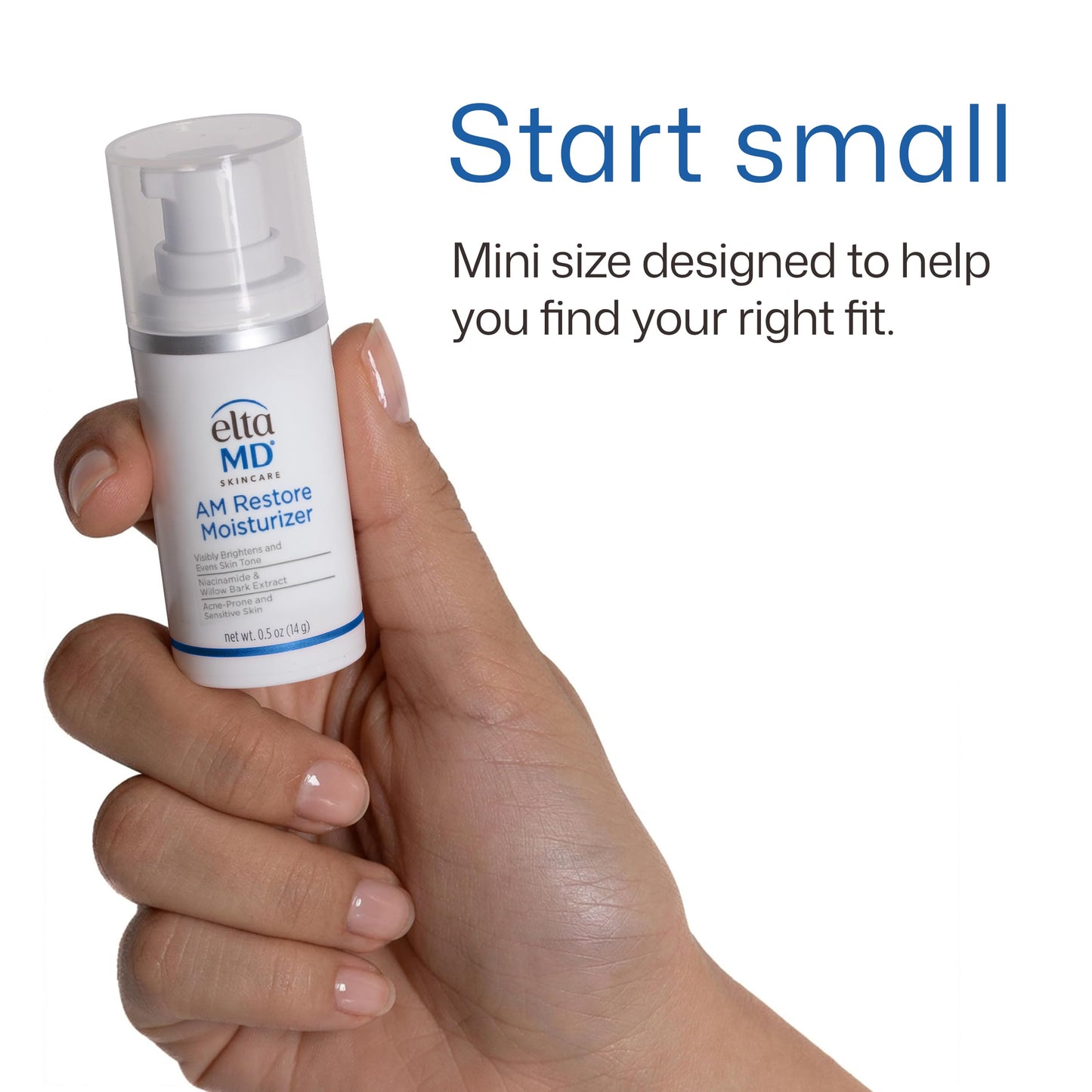 EltaMD AM Restore Face Moisturizer for Women and Men, Light Moisturizer Face Cream, Made with Niacinamide and Hyaluronic Acid, .5 Ounce Beauty and Personal Care EltaMD