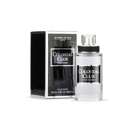 Jeanne Arthes - Colonial Club Eau De Toilette - Spray Perfume for Men - Floral Scent - Notes of Citrus, Lavender, Orange, And Mint- Made in France Beauty & Personal Care Jeanne Arthes