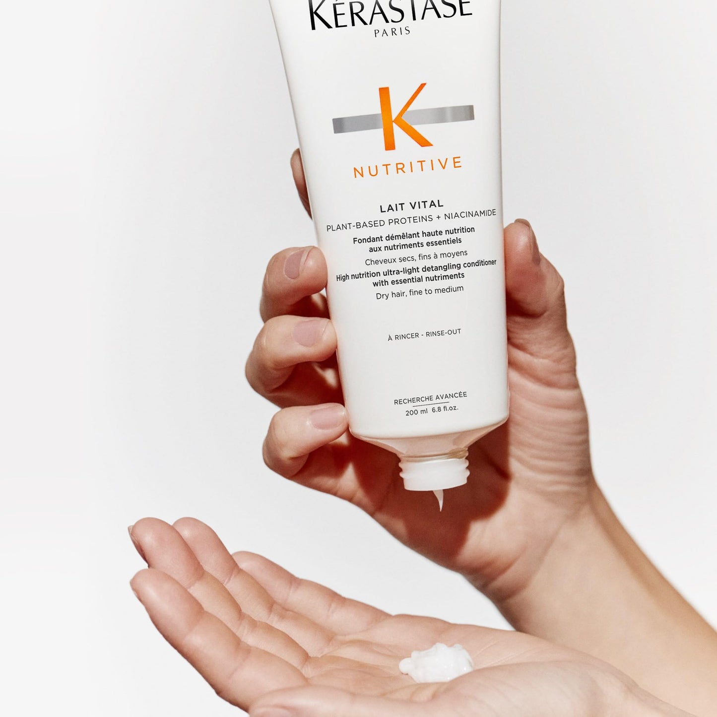 KÉRASTASE Nutritive Lait Vital Hydrating Conditioner, Adds Moisture, Shine and Nourishment, Smoothing and Softening with Plant-Based Proteins Beauty and Personal Care KÉRASTASE