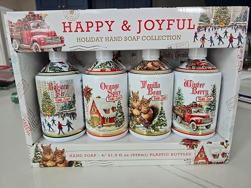 Happy and Joyful Handsoap Christmas Collection Beauty & Personal Care Happy & Joyful