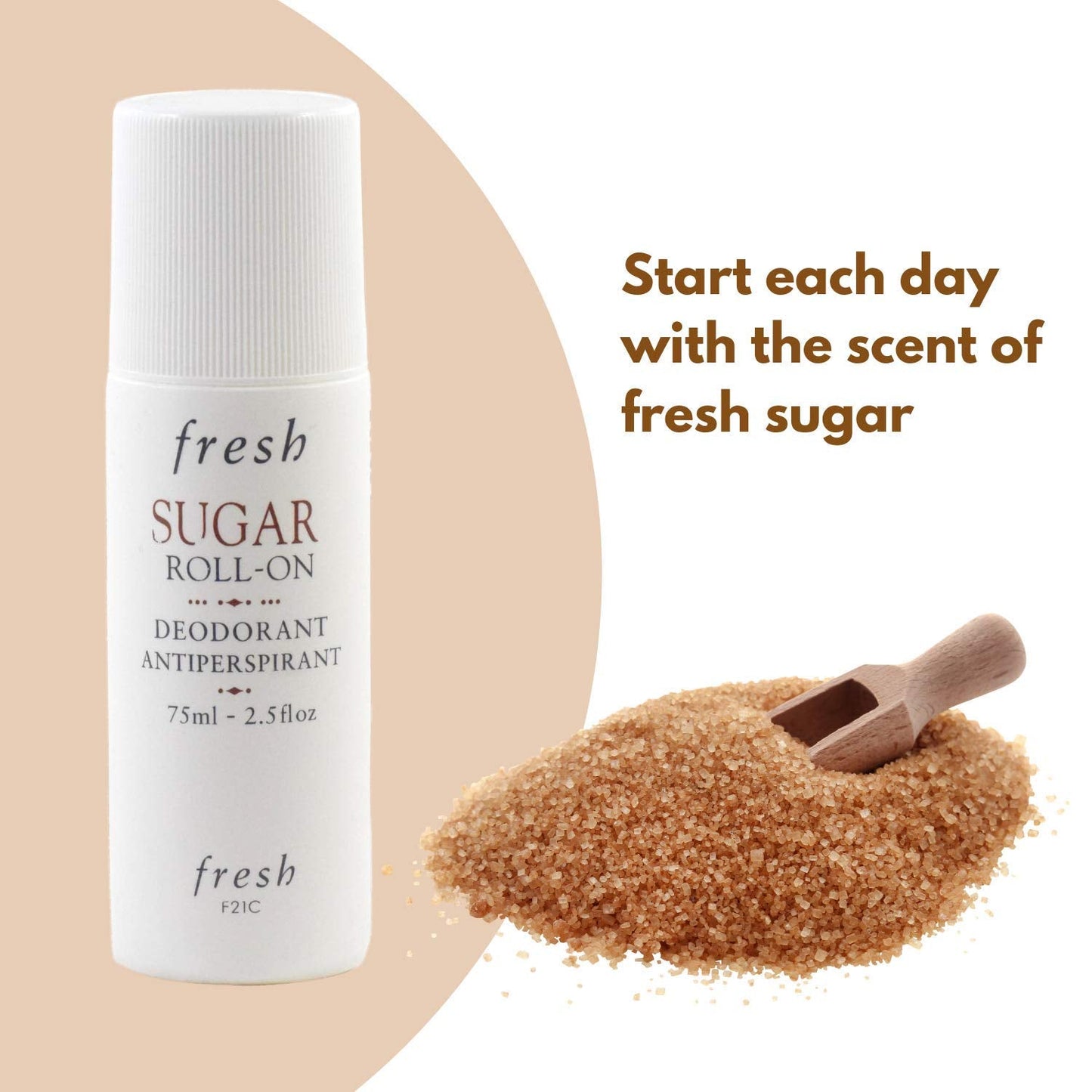 Fresh Sugar Roll-On Deodorant 75ml/2.5oz Beauty and Personal Care Fresh