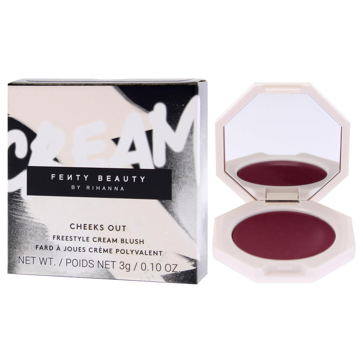 Cheeks Out Freestyle Cream Blush - Cool Berry by Fenty Beauty for Women - 0.1 oz Blush