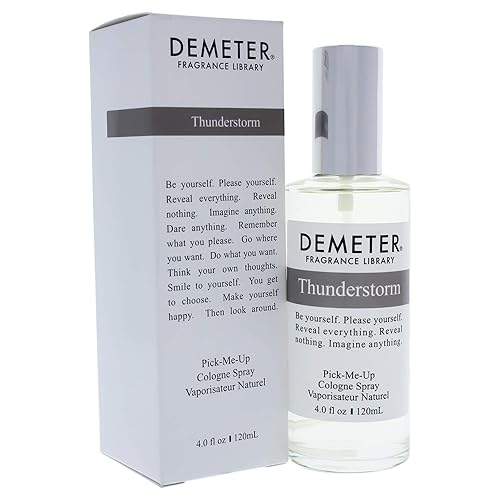 Demeter Cologne Spray for Unisex, Thunderstorm, 4 Ounce Beauty & Personal Care DEMETER
