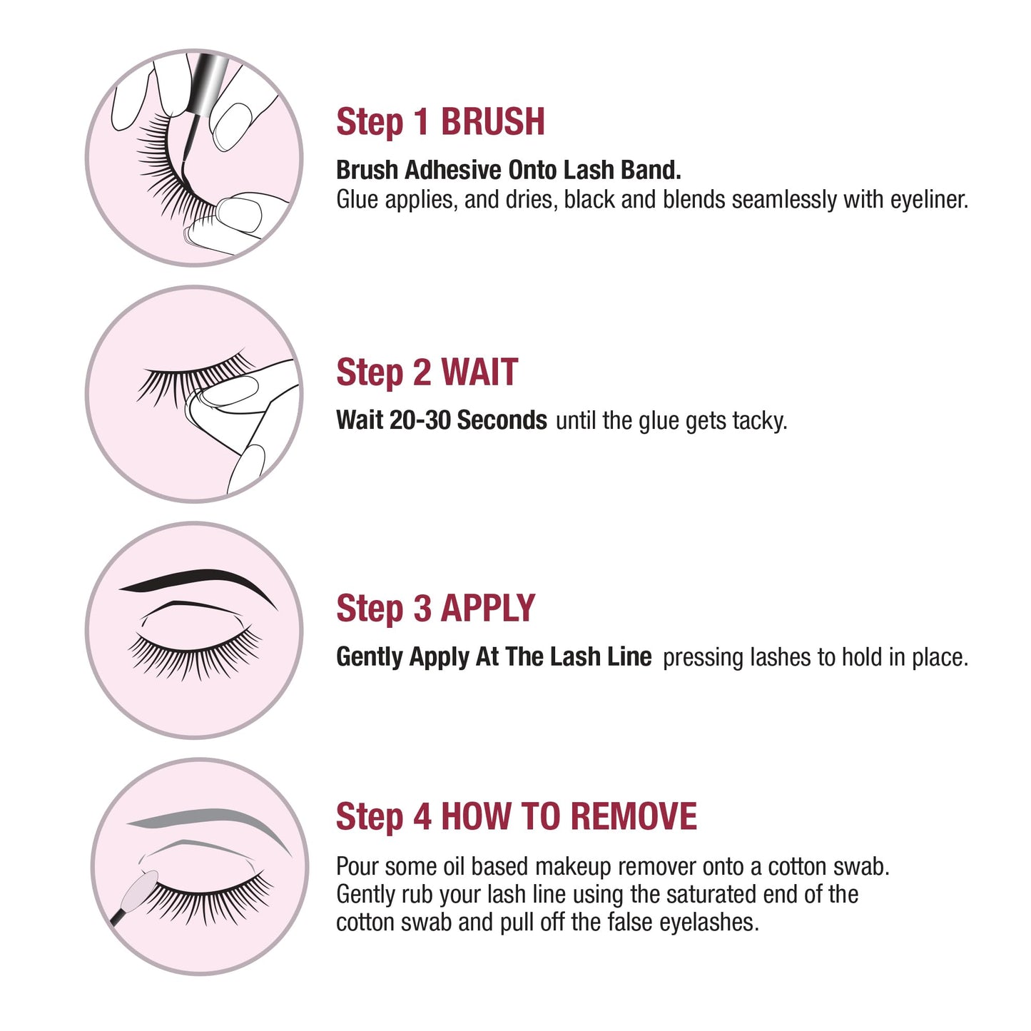 i•ENVY Super Strong Hold Eyelash Adhesive, Waterproof, 48-Hour Long-Lasting Lash Glue, Latex-Free, Hypoallergenic, Quick-Drying with Brush-On Beauty & Personal Care i•ENVY